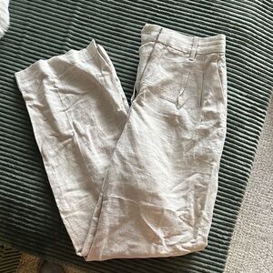 Aritzia wilfred Light Beige Linen Pants size 4 never worn